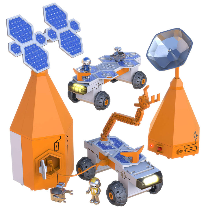 Learning Resources Rover für Schaltkreis-Entdecker, wissenschaftliches MINT-Spielzeug, ab 6 Jahren,