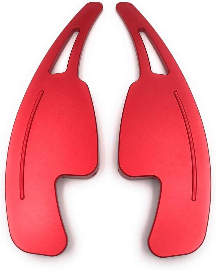 HIBEYO Auto Schaltwippen, 2 Stücke Lenkrad Schaltpaddel Verlängerung Schaltwippen für Audi A1 A3 A4L