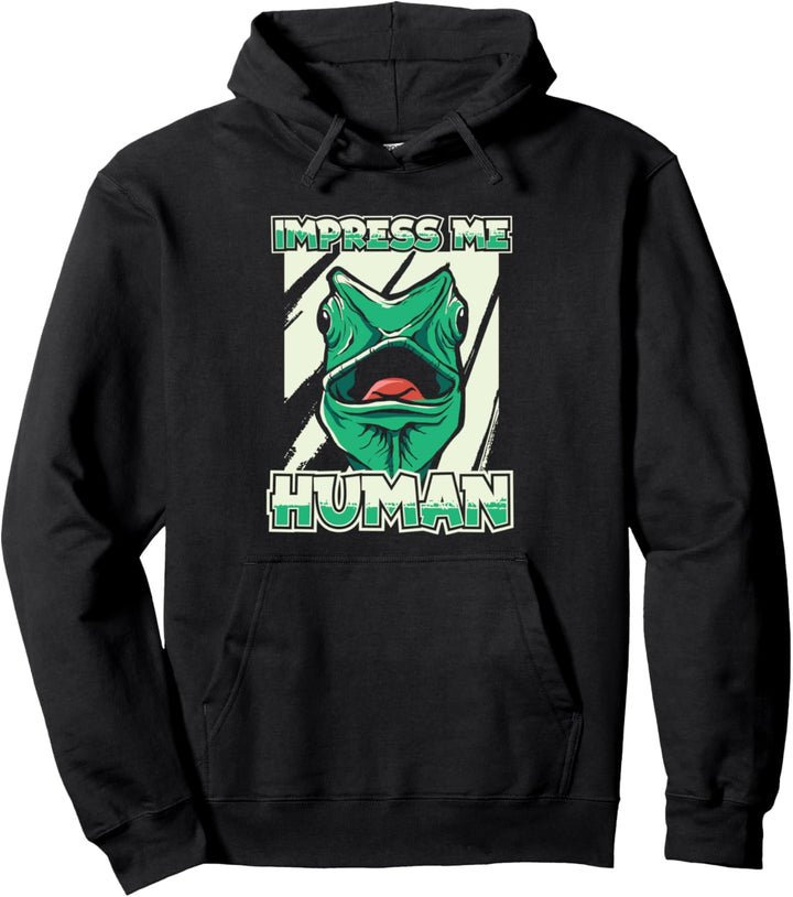 Gecko Echse Reptil Eidechse - Lizard Gecko Pullover Hoodie
