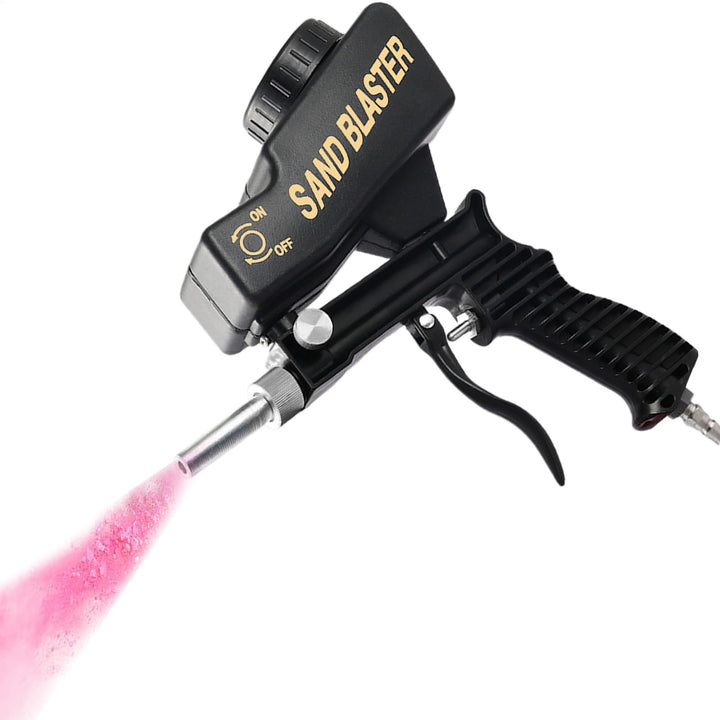 Portable Sandblasting Machine, Handheld Power Sander Tool, Rust Removal Equipment for Metal Paint Re