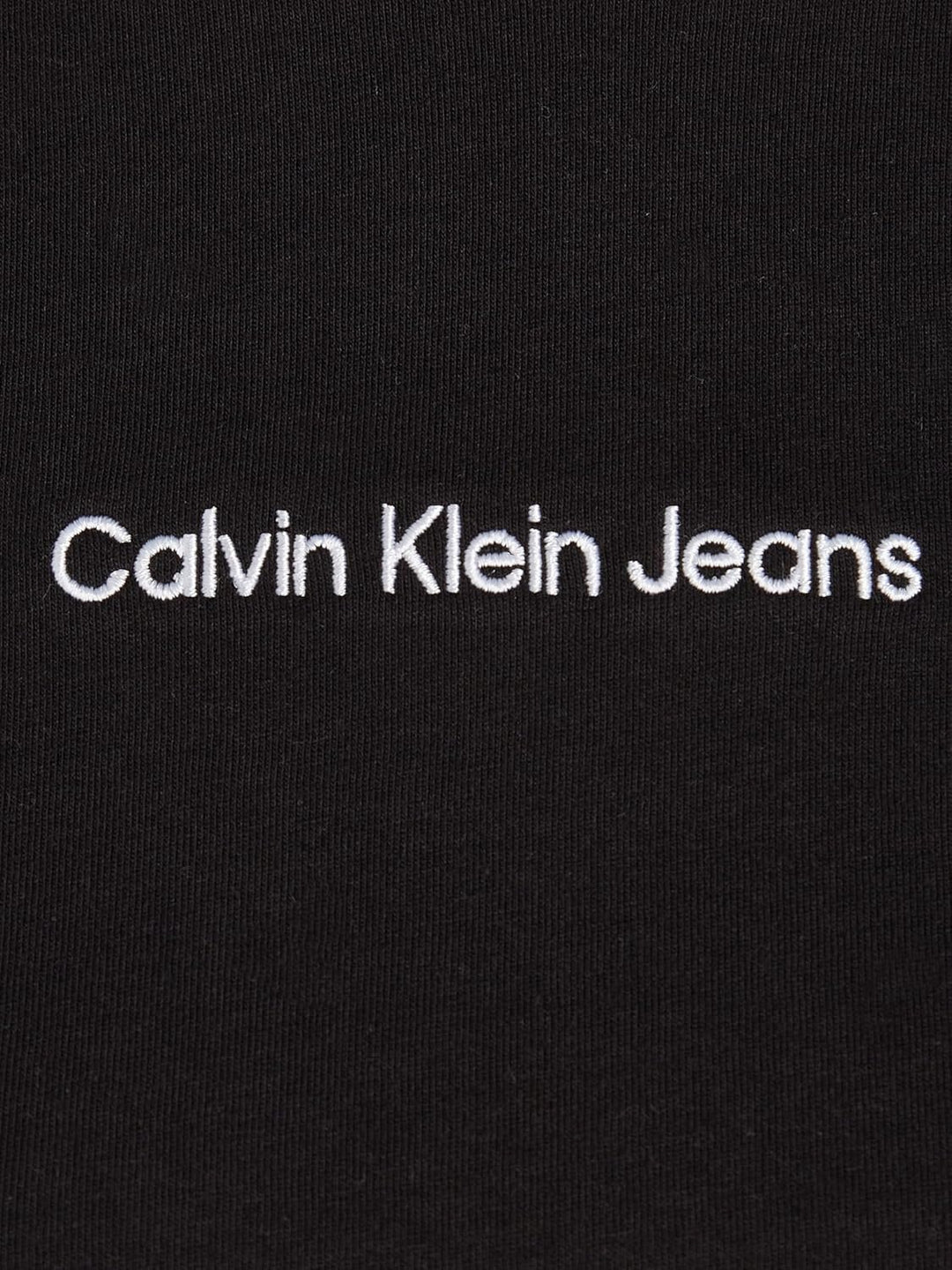 Calvin Klein Jeans Damen T-Shirt Kurzarm Institutional Straight Rundhalsausschnitt XL Ck Black, XL C