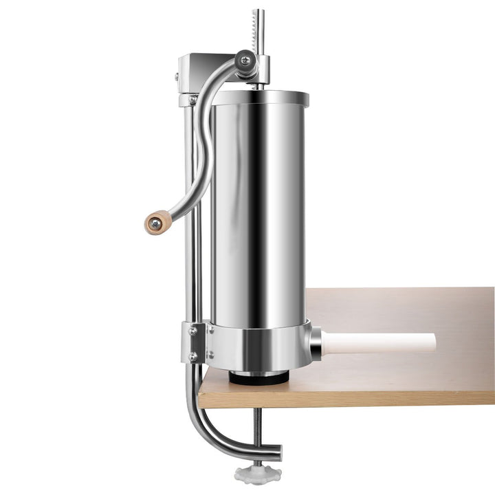 DREAMADE Wurstfüller 3,6 L, Wurstfüllmaschine Wurstmaschine aus Edelstahl & Aluminium, Wurstpresse m