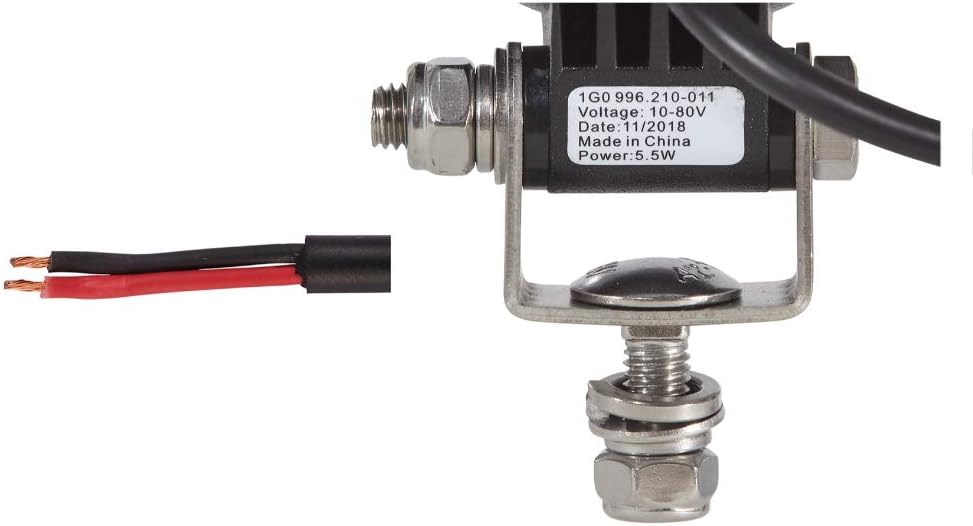 HELLA - LED-Arbeitsscheinwerfer - SL60 - 12/24/36/48/60/72V - geschraubt/Anbau - schwenkbarer Montag