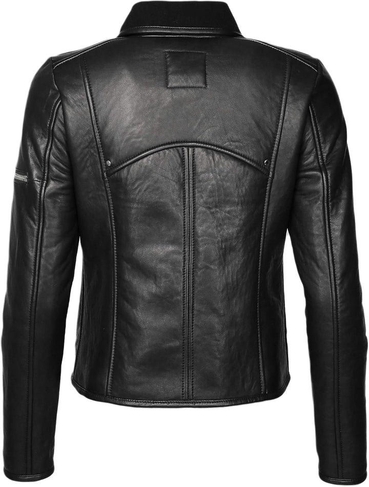 Maze Damen Lederjacke 4201910 XL Schwarz, XL Schwarz