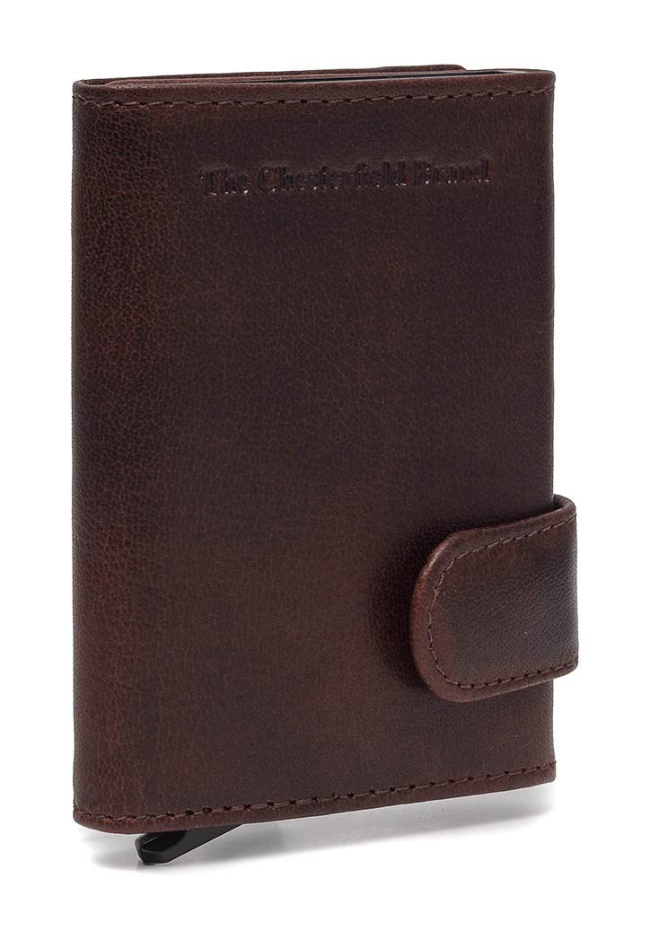 The Chesterfield Brand Portland - Kreditkartenetui 6cc 10 cm RFID Brown, Brown