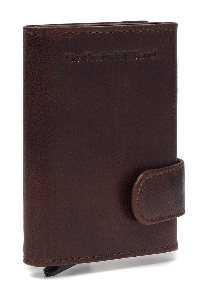 The Chesterfield Brand Portland - Kreditkartenetui 6cc 10 cm RFID Brown, Brown