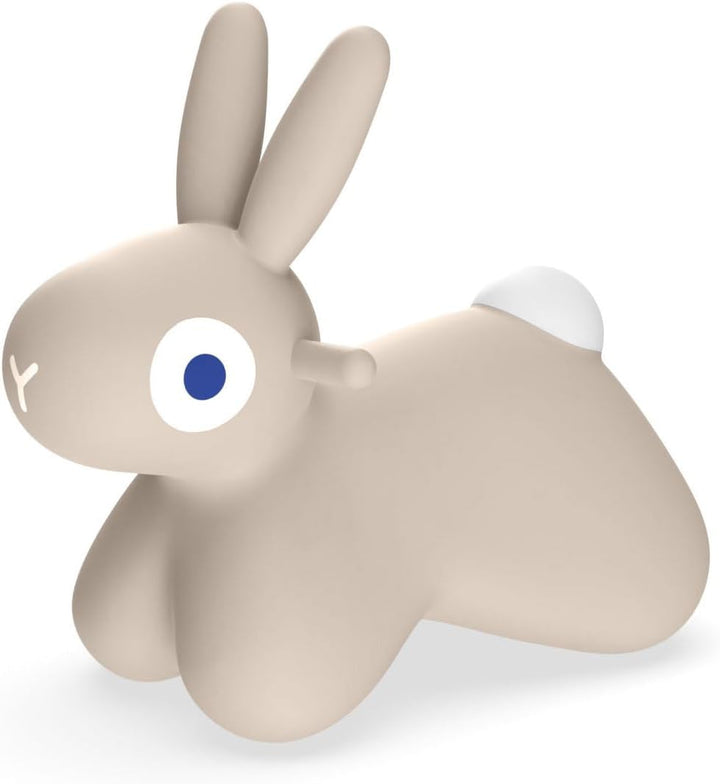 Quut Hoppi Bunny Hüpftier ab 18 Monaten – Aufblasbares Reittier für Kinder, Inkl. Pumpe – Hüpfspielz