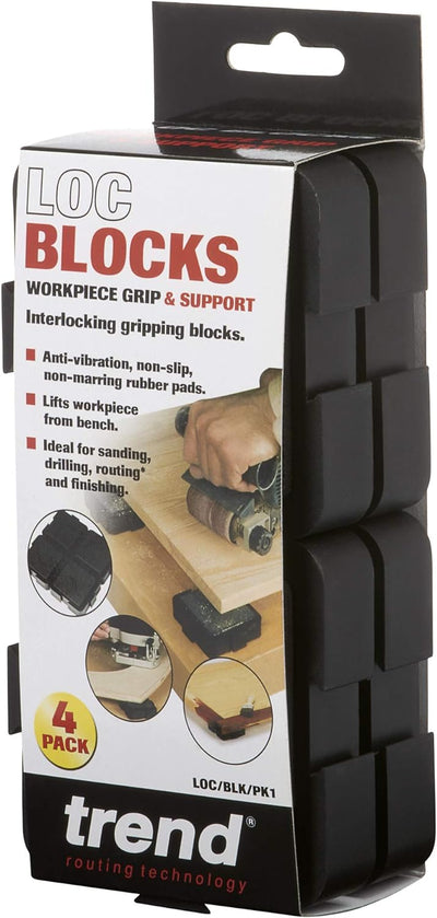 Trend - Loc Block Werkstückauflage 4 Pack - LOC/BLK/PK1