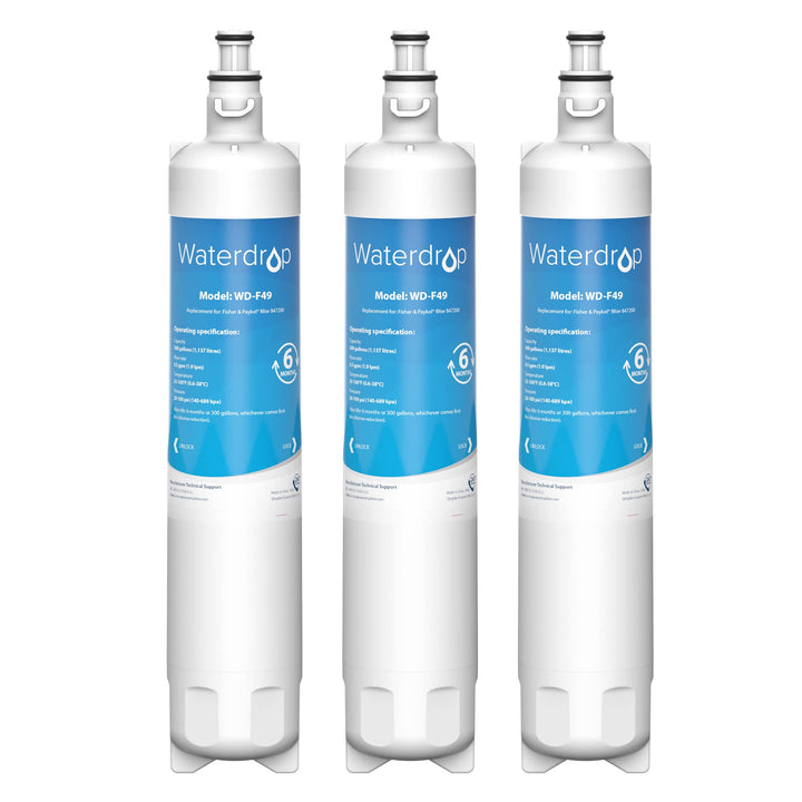 Waterdrop 847200 Kühschrank Wasserfilter Ersatz für Fisher & Paykel 847200; RS9120W Activesmart Inte