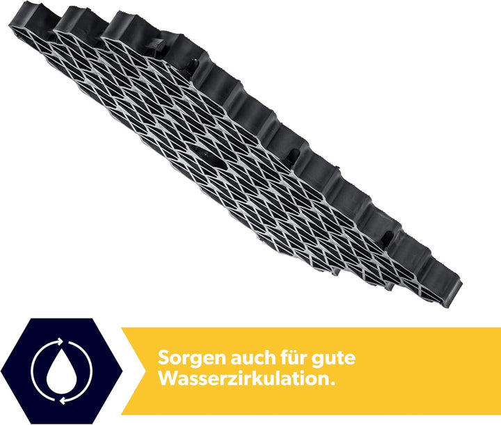 KADAX Paddockplatten aus Kunststoff, 60x40cm, 6 m², 2 Farben, Belastbarkeit bis zu 1000 t, Rasengitt
