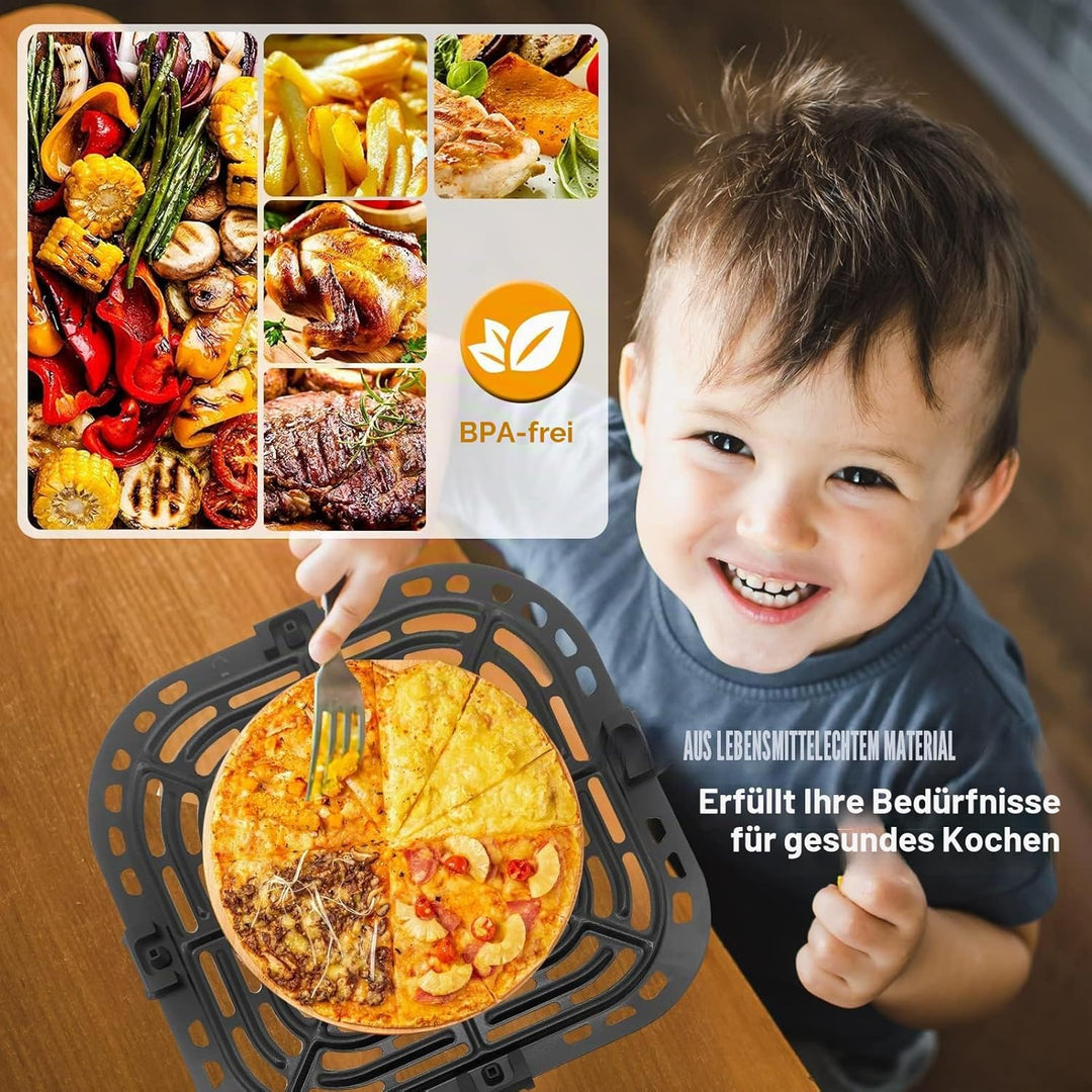 Air Fryer Grillplatte für Instant Pot Vortex Plus 5.7L Air Fryer Zubehör Ersatzteile Tablett Grillpf