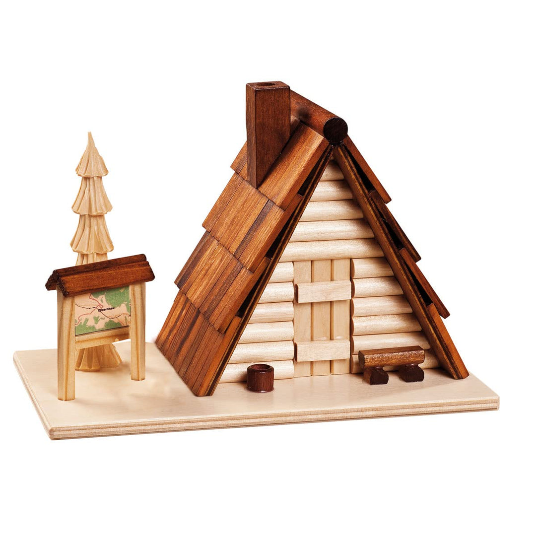 Saico RHE80024 Räucherhaus, Holz, Natur, gross