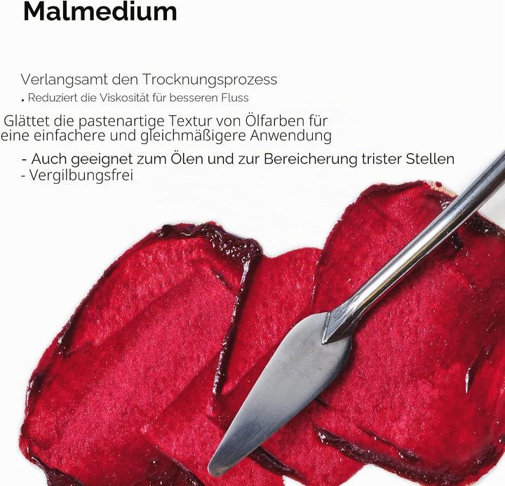 Winsor &amp; Newton 3049734 Ölmalmittel, Künstler Malmittel aus Leinöl-Standöl &amp; Terpentinersatz, Verdün