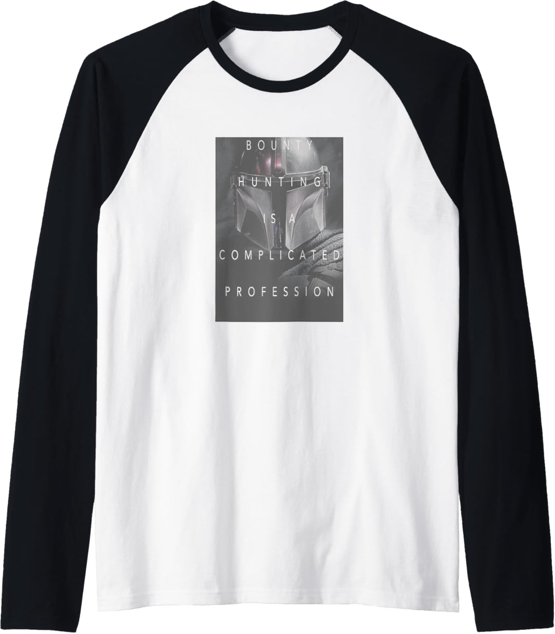 Star Wars The Mandalorian Complicated Profession Dark Poster Raglan