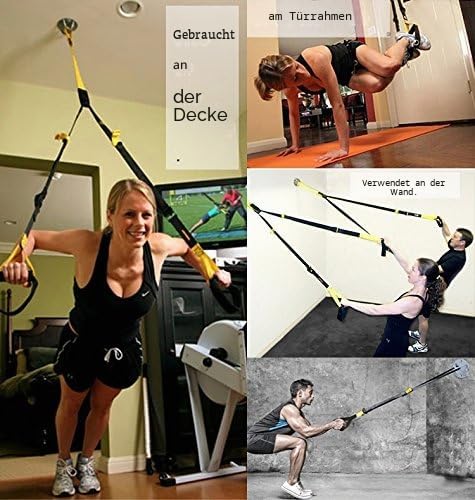Wand Deckenhalterung für Gym & Home aufhängegurte für Olympic Ringe Fitness Training Yoga Swing Schl