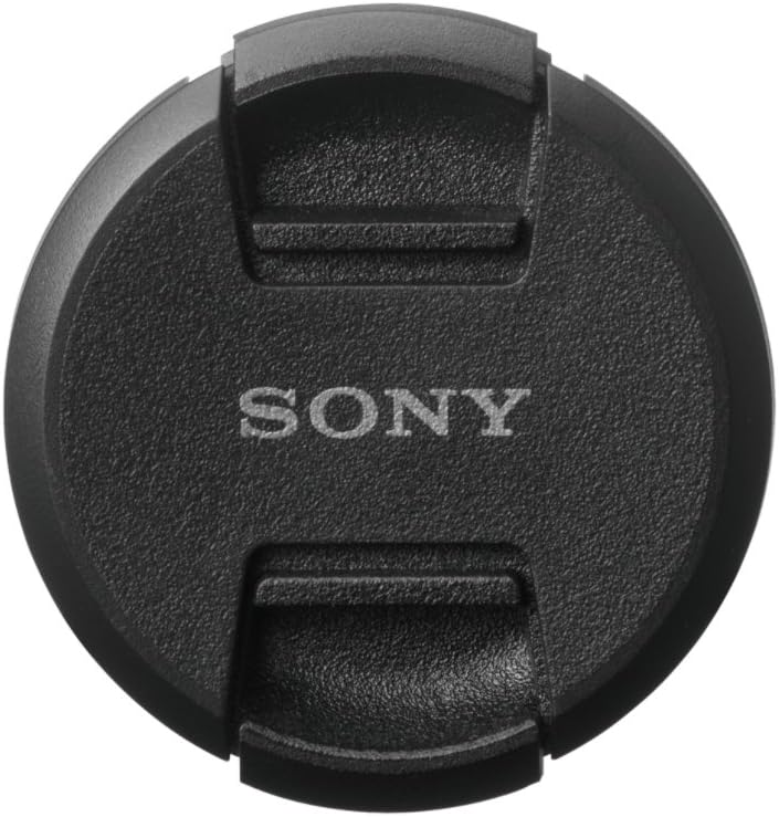 Sony NPFM500H.CE Info Lithium-Ionen Akku für M-Serie Kamera & ALC-F 55 S vordere Objektivkappe (55 m