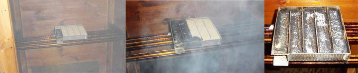 Beeketal 'Smoke Duo-XXXL' Sparbrand Kaltraucherzeuger mit 8 Kammern (L/B/H) ca. 350 x 270 x 45 mm, R