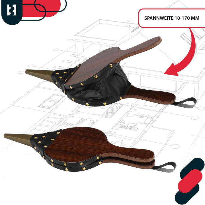 KOTARBAU® Blasebalg zum Entfachen von Gills und Feuer aus Holz und Kunststoff Grillgebläse Handblase