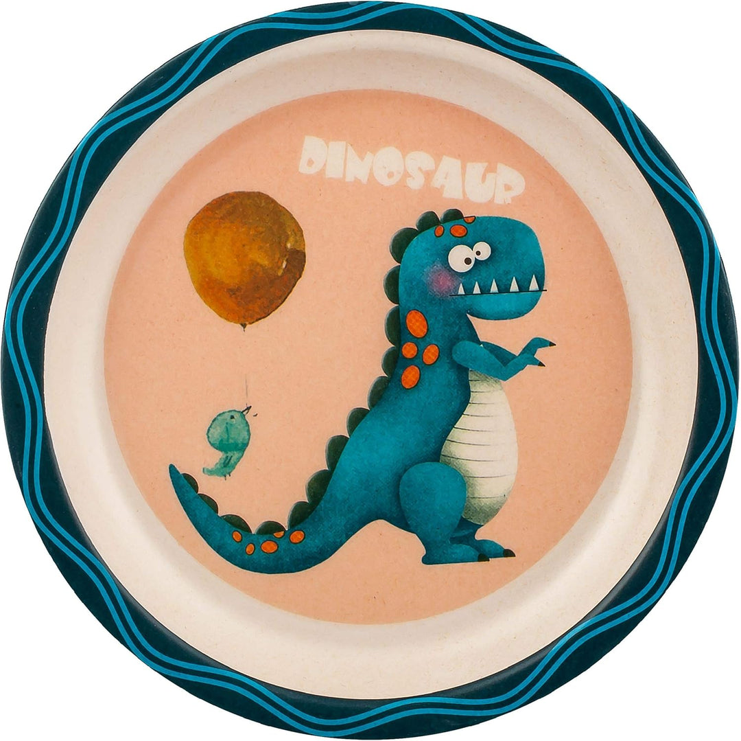 alles-meine.de GmbH Geschirr Artikelwahl 5 TLG. Geschirrset - Dinosaurier - Trinktasse + Teller + Mü