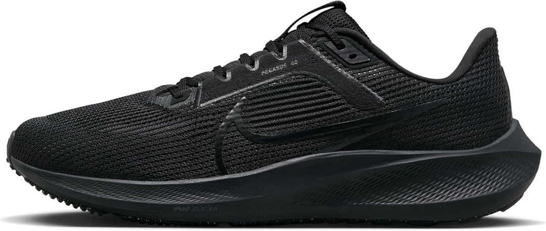 Nike Herren Air Zoom Pegasus 40 Sneaker, Black Black Anthracite