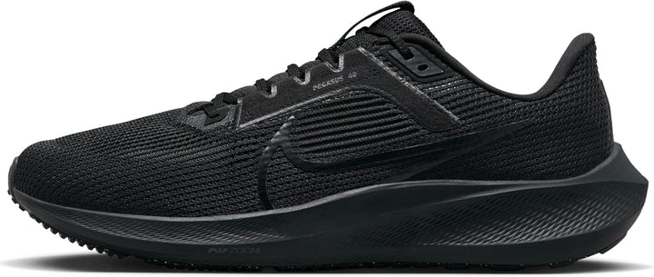 Nike Herren Air Zoom Pegasus 40 Sneaker, Black Black Anthracite