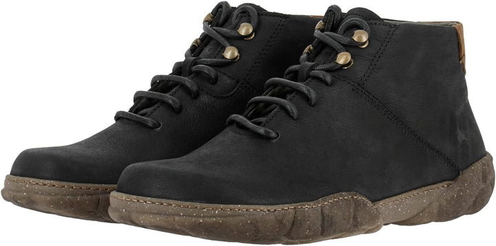 El Naturalista Herren Bequemschuhe Turtle, Männer Schnürschuhe 40 EU Schwarz, 40 EU Schwarz