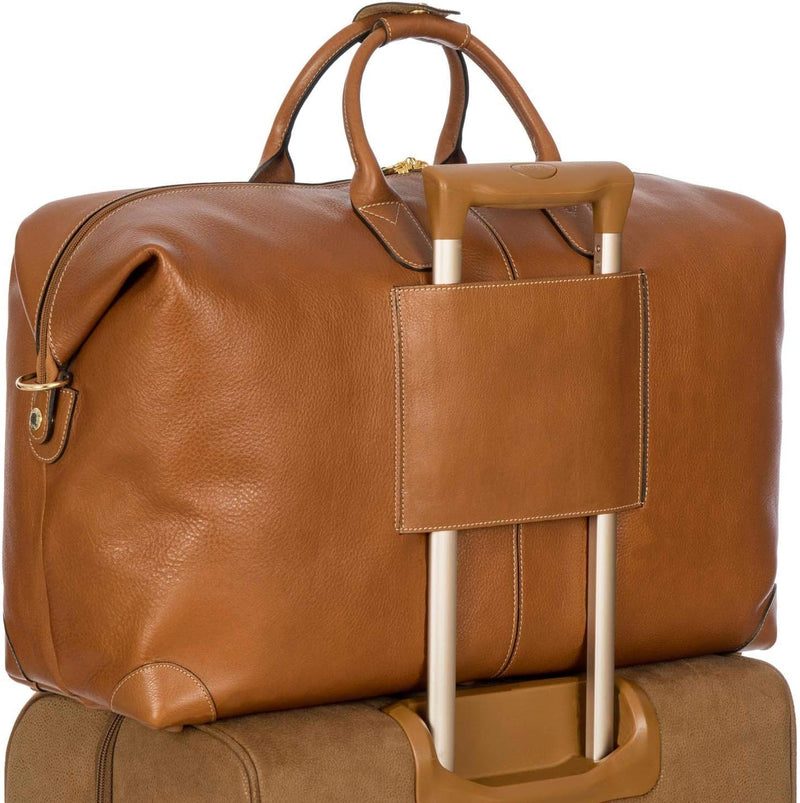 22 Zoll Reisetasche Life Pelle, Einheitsgrösse.Leather Cognac, Cognac