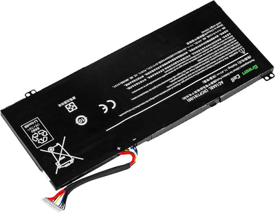 Green Cell AC14A8L AC15B7L Akku für Acer Laptop (4605mAh 11.4V Schwarz)