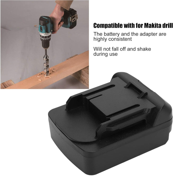 Batterieadapter, Batteriekonverter, für 18V BAT bis 18V BL18 Serie Konverterwerkzeug, vernickeltes S