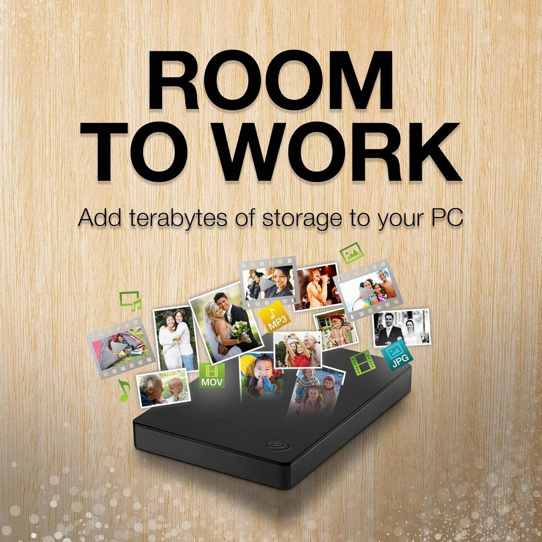 Seagate Portable Drive 5TB tragbare externe Festplatte, 2.5 Zoll, USB 3.0, inkl. 2 Jahre Datenrettun