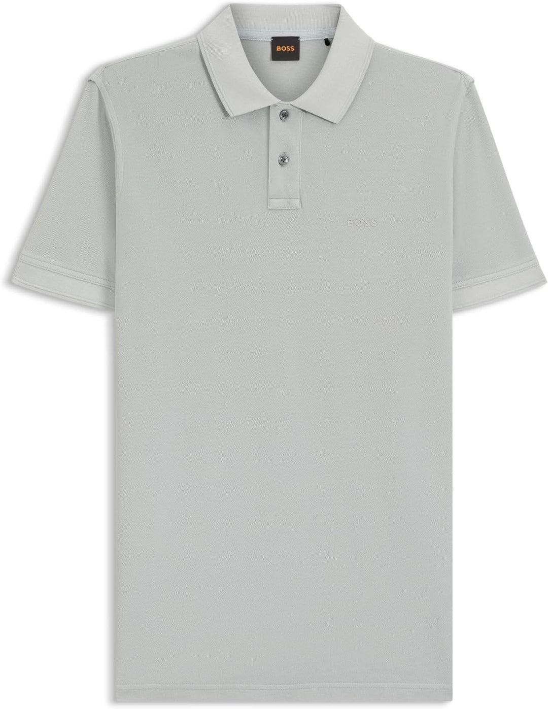 BOSS Herren Prime Polohemd S Silver 043, S Silver 043