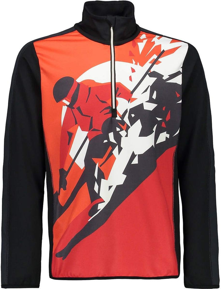 CMP - Softech-Shirt für Kinder, Schwarz, 98
