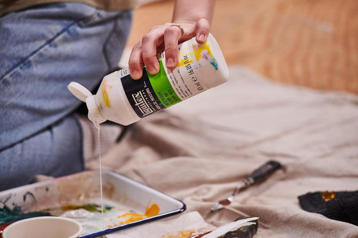 Liquitex 5036 Professional mattes Medium für Acrylfarben, verleiht Farben eine seidenmatte Oberfläch