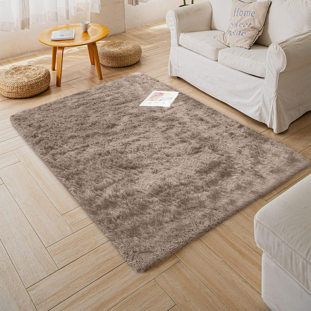 Granbest Shaggy Teppich Hochflor Langflor Teppiche für Wohnzimmer Moderner Flauschiger Kurzflor Tepp