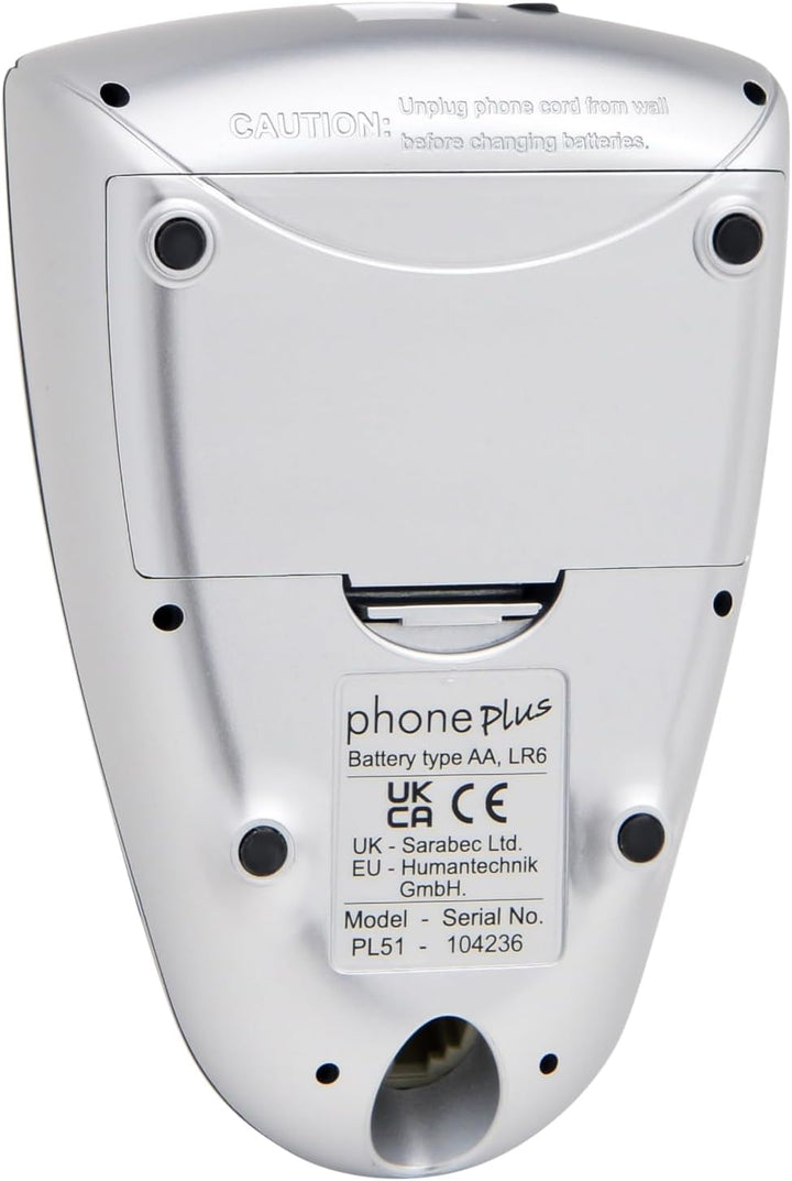 Humantechnik PL-51 – In-Line-Verstärker für Telefon, Silber