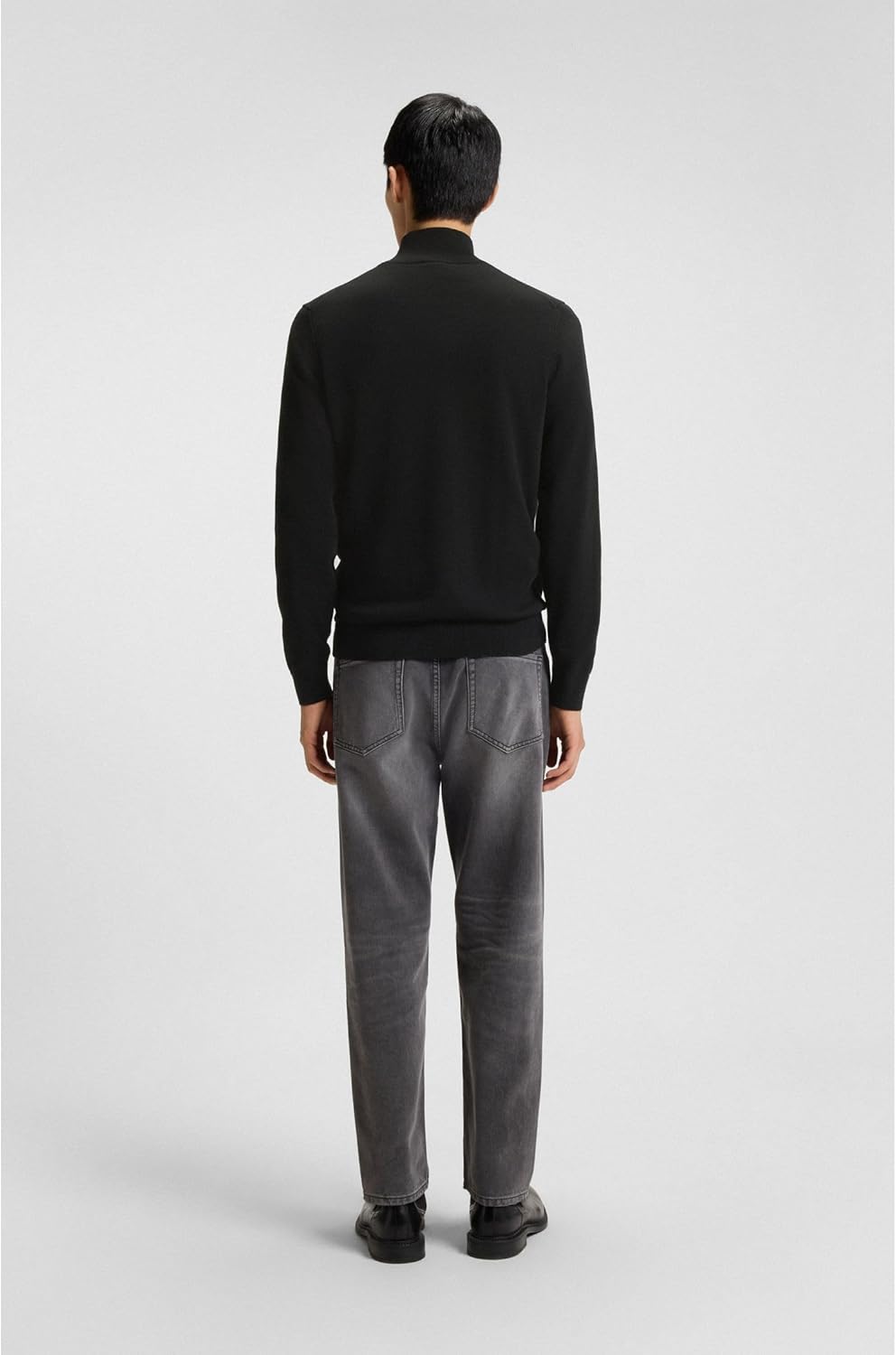 HUGO Herren San Quintus-c Sweater S Black1, S Black1
