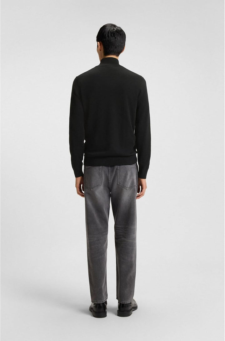 HUGO Herren San Quintus-c Sweater S Black1, S Black1
