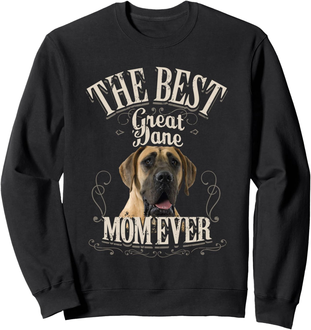 Beste Deutsche Dogge Mama Aller German Mastiff Hund Geschenk Sweatshirt