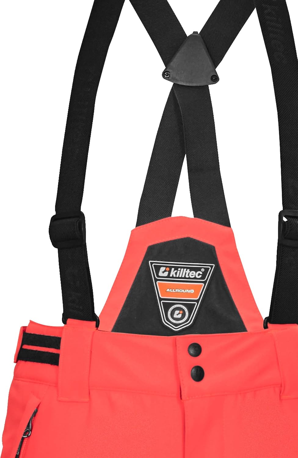 Killtec Mädchen Skihose/Funktionshose mit abzippbarem Latz, Schneefang und Kantenschutz Ksw 77 Grls