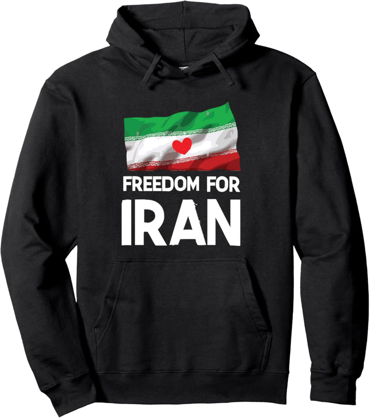 Freedom For Iran | Peace Free Iran | Persisches Zitat Pullover Hoodie