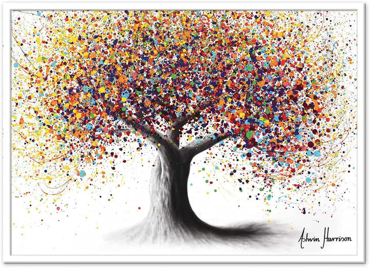 Wall Editions Art-Poster - Rainbow Soul Tree - Ashvin Harrison