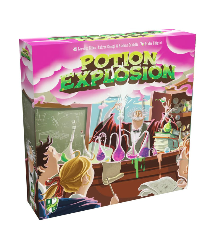 Potion Explosion Board Game | Fun & Strategic Family Game for 2-4 Players | Ages 8+ | 30-45 Min Play