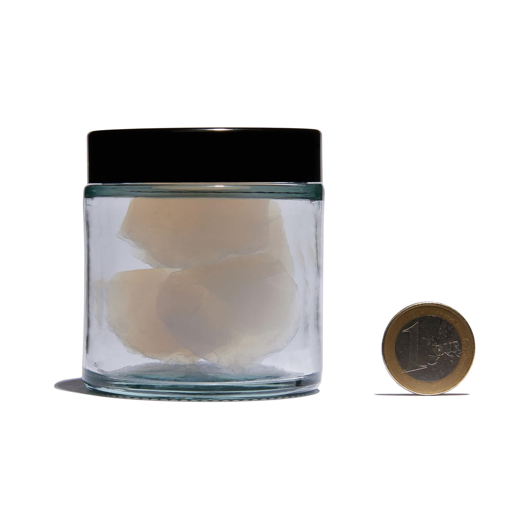 Aerogel grosse Bruchstücke | NASA Hightech Material | leichtester Feststoff | frozen smoke | 100ml G