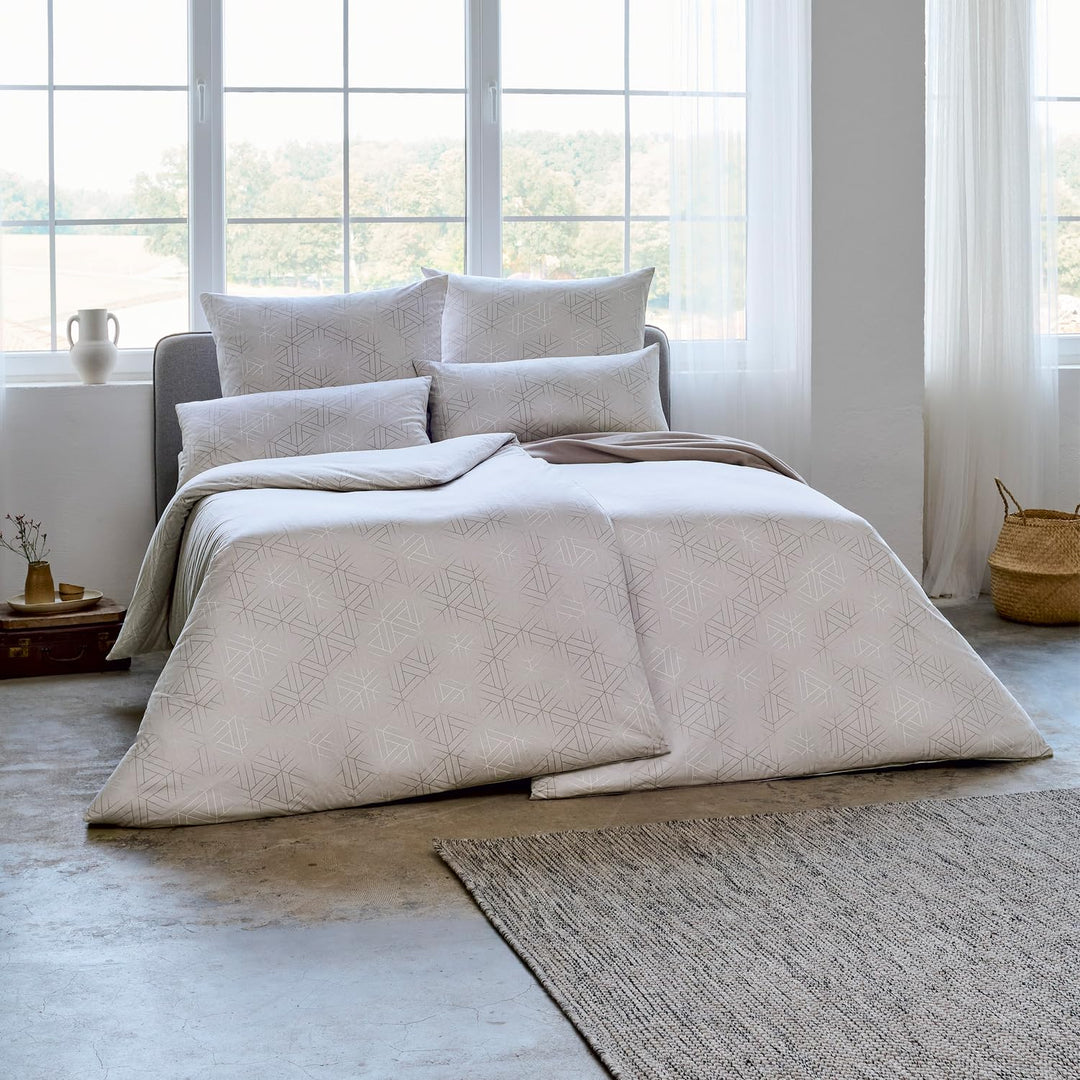ESTELLA Atelier Bettwäsche Pippa Farbe ecrue Grösse 135x200 + 80x80 Ecrue 135x200 + 80x80, Ecrue 135