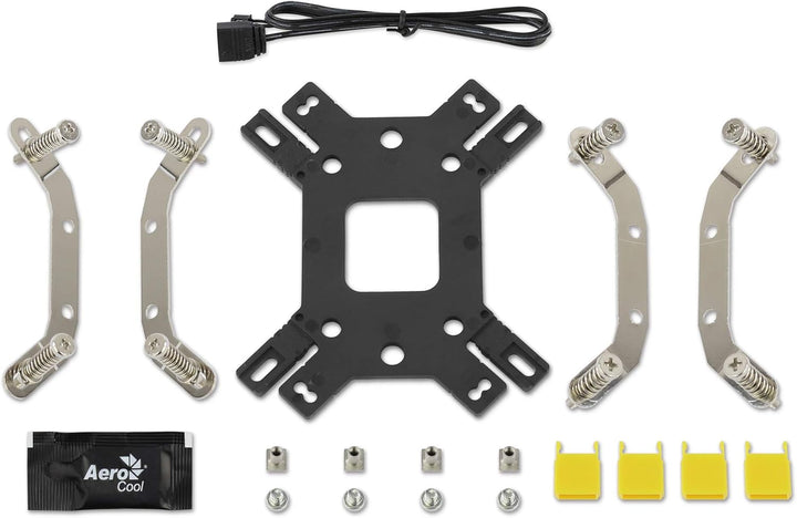 Aerocool Mirage 5 ARGB CPU Cooler, CPU Fan, PWM 4-Pin, 100mm x 145mm MIRAGE5, MIRAGE5