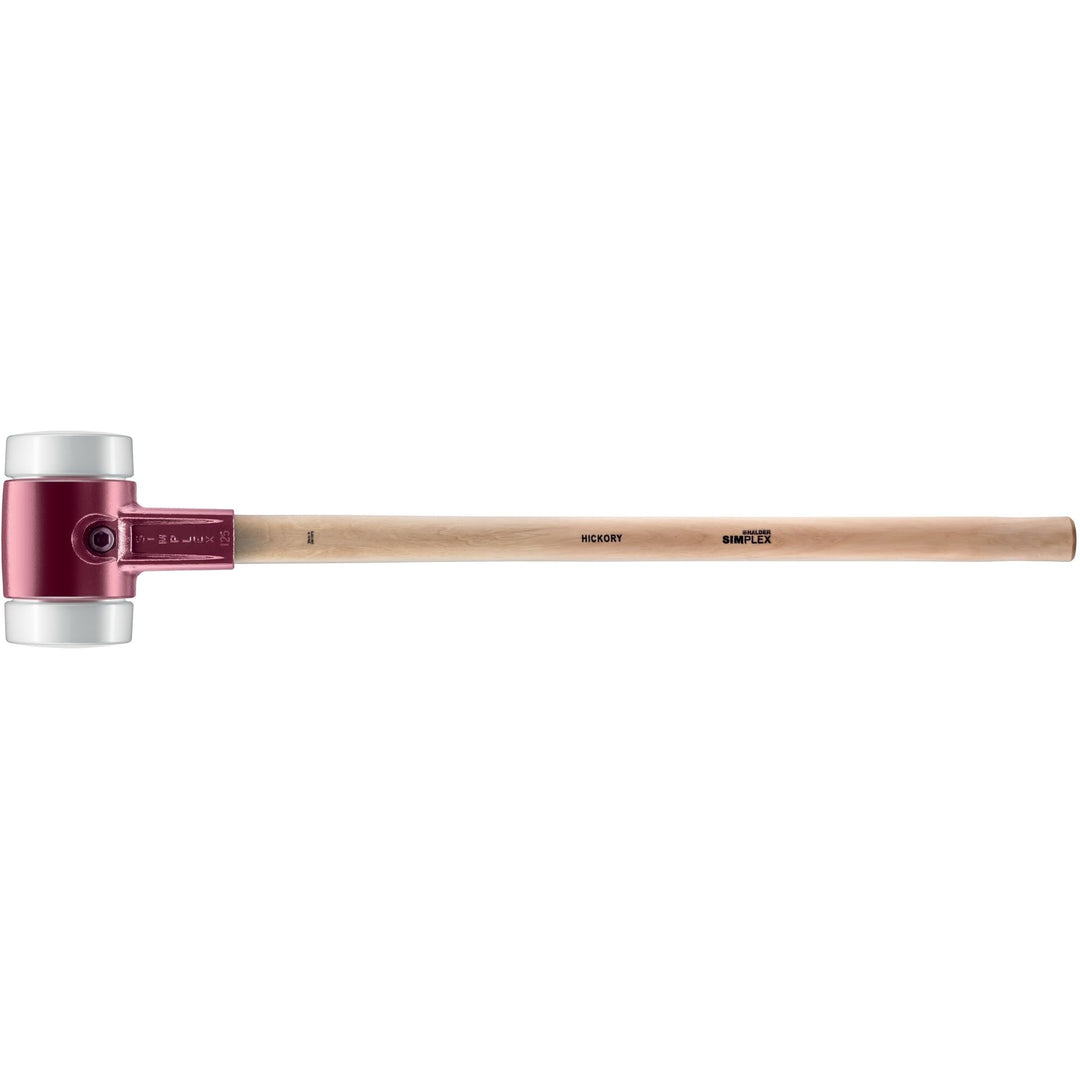 Simplex Vorschlaghammer, Superplastik; mit Tempergussgehäuse und Hickorystiel | D=125 mm | 3007.125