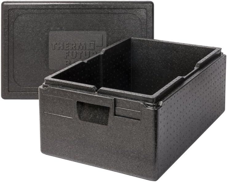 Thermo Future Box GN 1/1 Premium Thermobox Kühlbox, Transportbox Warmhaltebox und Isolierbox mit Dec