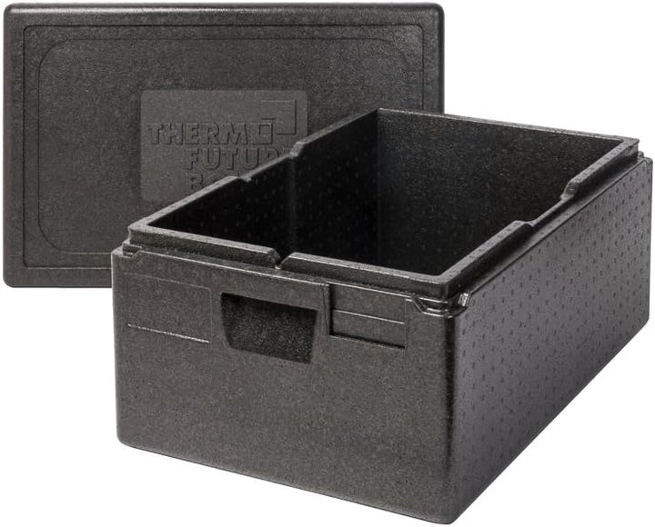 Thermo Future Box GN 1/1 Premium Thermobox Kühlbox, Transportbox Warmhaltebox und Isolierbox mit Dec