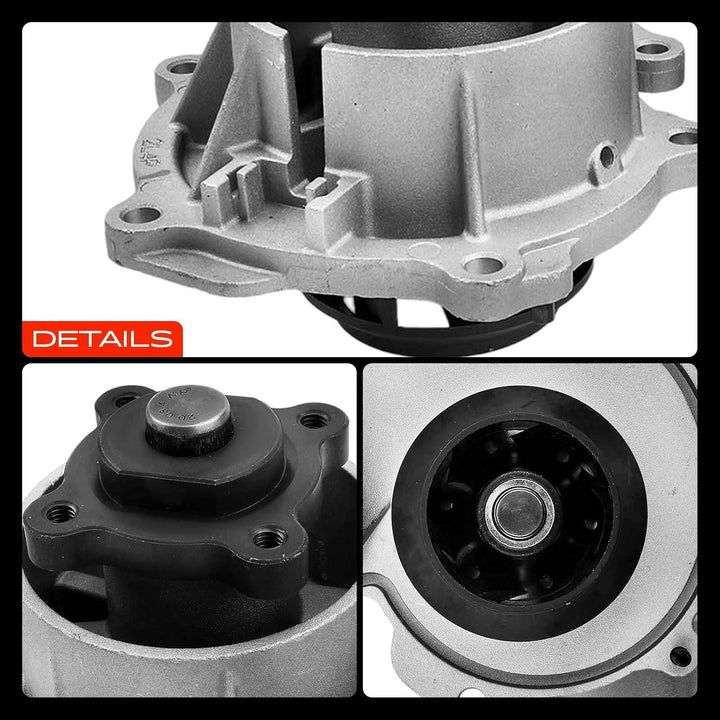 Frankberg Wasserpumpe Kompatibel mit Astra J 1.6L 2012-2015 Cascada W13 1.6L 2013-2018 Insignia A G0