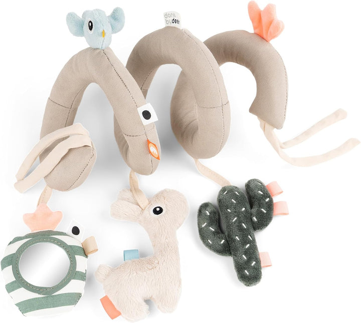 Done by Deer Activity Spirale Lalee Beige - Baby Zubehör, Unterhaltung für unterwegs ab 0 Monate – D